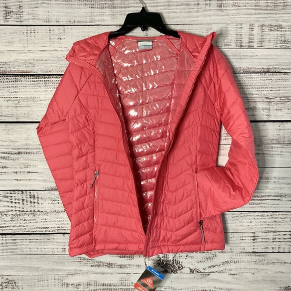 Columbia Jackets & Blazers - Columbia Powder Lite hooded jacket size Medium women’s NWT